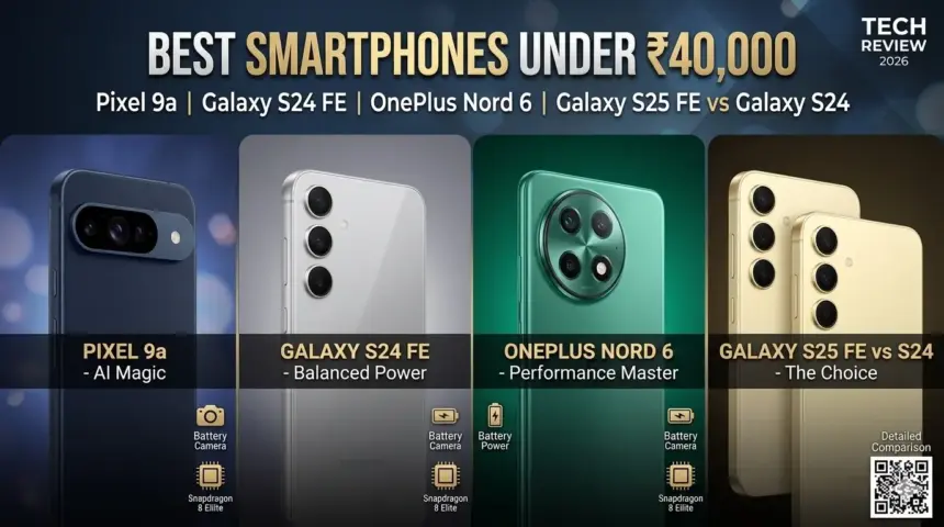 Best Smartphones Under 40000 | Best Phones Under ₹40K
