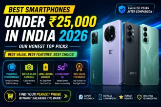 Best Smartphones Under 25000 In India 2026