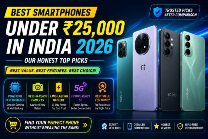 Best Smartphones Under 25000 In India 2026