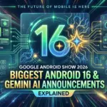 Google Android Show 2026