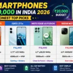 Best Smartphones Under 20000 In India 2026
