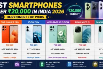 Best Smartphones Under 20000 In India 2026