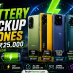 Best Battery Backup Phones Under 25000 In India