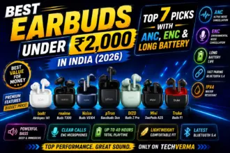 Best Earbuds Under ₹2,000 In India