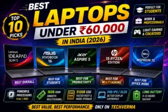 Best Laptops Under 60000 In India