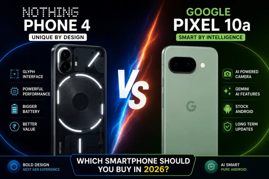 Nothing Phone 4 Vs Pixel 10A