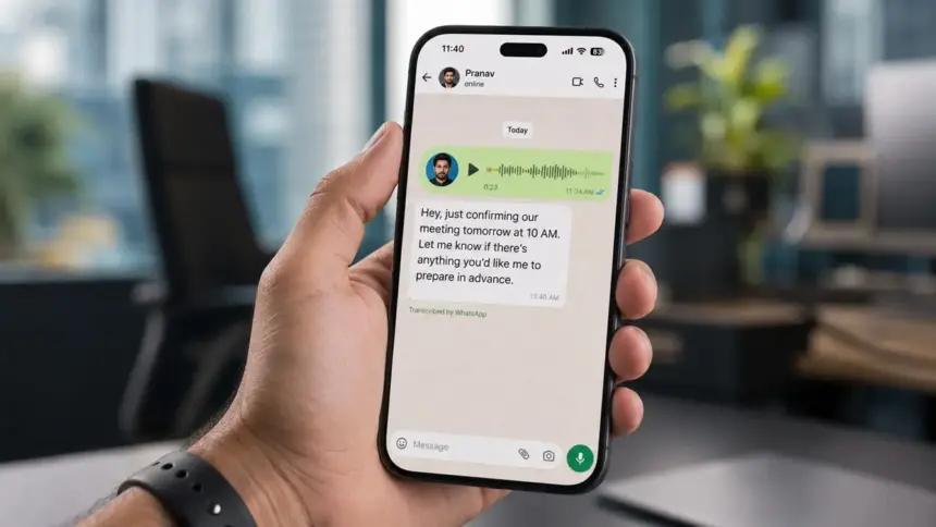 Whatsapp Voice Message Transcripts: Convert Audio To Text Easily 1 Whatsapp Voice Message Transcripts