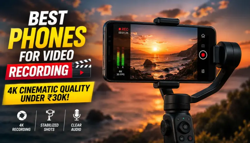 Best Phones For Video Recording Under ₹30,000 In India (2026): Top 10 Picks Ranked 1 Best Phone For Video Recording